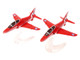 Royal Air Force Red Arrows Synchro Pair Set of 2 Planes Diecast Models Corgi CS90687 Royal Air Force Red Arrows Synchro Pair Set of 2 Planes Diecast Models Corgi CS90687
