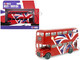 London Bus Red with UK Flag Graphics Best of British Series Diecast Model Car Corgi GS82336 London Bus Red with UK Flag Graphics Best of British Series Diecast Model Car Corgi GS82336