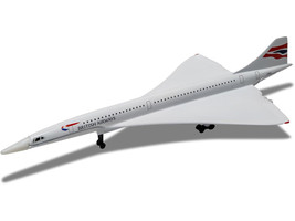 BAe Aerospatiale Concorde Commercial Aircraft British Airways White Best of British Series Diecast Model Corgi GS84008