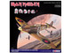 Supermarine Spitfire Mk.II Fighter Aircraft Iron Maiden 'Aces High Green Camouflage with Graphics 1/72 Diecast Model Corgi CC39215