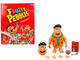 Fred Flintstone 6 Moveable Figure with Accessories and Alternate Head and Hands The Flintstones Post Fruity Pebbles Model Jada 35979