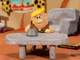 Barney Rubble 4 5 Moveable Figure with Accessories and Alternate Head and Hands The Flintstones Post Cocoa Pebbles Model Jada 35980