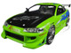 Brian s Mitsubishi Eclipse Green with Black Hood and Graphics The Fast and The Furious 2001 Movie 25 Years of Fast & Furious Series 1/24 Diecast Model Car Jada 97603-25TH Brian s Mitsubishi Eclipse Green with Black Hood and Graphics The Fast and The Furious 2001 Movie 25 Years of Fast & Furious Series 1/24 Diecast Model Car Jada 97603-25TH