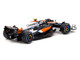 McLaren MCL60 #4 Lando Norris 2nd Place Formula One F1 British GP 2023 with Pitboards Global64 Series 1/64 Diecast Model Car Tarmac Works T64G-F070-LN2