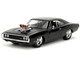 1970 Dodge Charger Black with Race Interior The Fast and the Furious 2001 Movie 25 Years of Fast & Furious Series 1/24 Diecast Model Car Jada 35421-25TH 1970 Dodge Charger Black with Race Interior The Fast and the Furious 2001 Movie 25 Years of Fast & Furious Series 1/24 Diecast Model Car Jada 35421-25TH