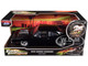 1970 Dodge Charger Black with Race Interior The Fast and the Furious 2001 Movie 25 Years of Fast & Furious Series 1/24 Diecast Model Car Jada 35421-25TH