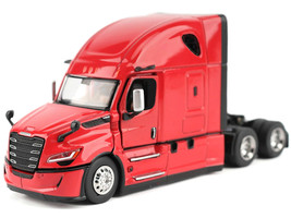 2025 Freightliner Cascadia Gen 5 Sleeper Cab Truck Tractor Red Transport Series 1/64 Diecast Model Diecast Masters 71168