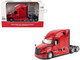 2025 Freightliner Cascadia Gen 5 Sleeper Cab Truck Tractor Red Transport Series 1/64 Diecast Model Diecast Masters 71168