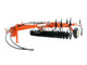 Allis Chalmers 1500 Chisel Plow Orange Classic Series 1/16 Diecast Model SpecCast SCT993
