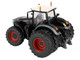 Fendt 1042 Vario Tractor with Front and Rear Dual Wheels Black with White Top 1/64 Diecast Model SpecCast SCT996