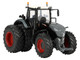 Fendt 1042 Vario Tractor with Front and Rear Dual Wheels Black with White Top 1/64 Diecast Model SpecCast SCT996