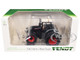 Fendt 1042 Vario Tractor with Front and Rear Dual Wheels Black with White Top 1/64 Diecast Model SpecCast SCT996
