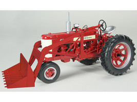 Farmall 450 Narrow Front Diesel Tractor with Loader Red Classic Series 1/16 Diecast Model SpecCast ZJD1960