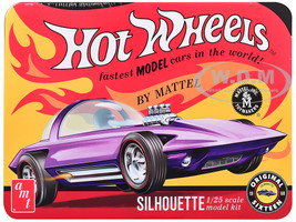 Skill 2 Model Kit Hot Wheels Silhouette with Collector Tin 1/25 Scale Model AMT AMT1593