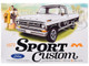 Skill 3 Model Kit 1972 Ford Sport Custom Pickup Truck 1/25 Scale Model Moebius MOE-1220