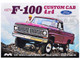 Skill 3 Model Kit 1970 Ford F 100 Custom Cab 4x4 Pickup Truck 1/25 Scale Model Moebius MOE-1230 Skill 3 Model Kit 1970 Ford F 100 Custom Cab 4x4 Pickup Truck 1/25 Scale Model Moebius MOE-1230
