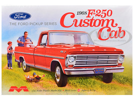 Skill 3 Model Kit 1972 Ford F 350 4x4 Tow Truck High Side Version 1/25 Scale Model Moebius MOE-2564