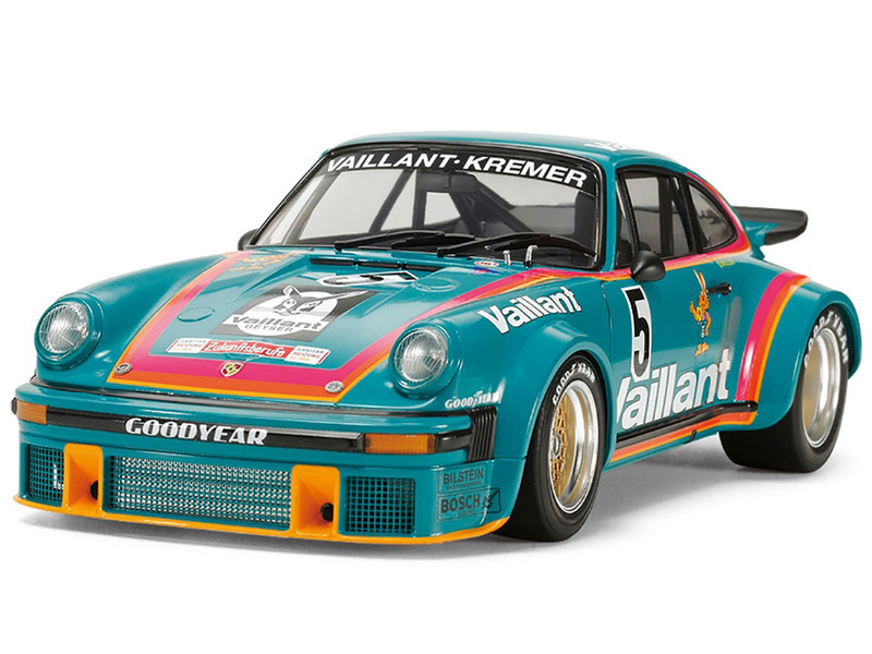 Model Kit Porsche 934 Turbo RSR Vaillant Kremer 1/24 Scale Model Tamiya TAM-24334