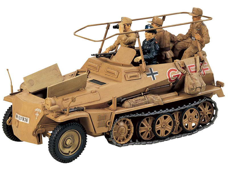 Model Kit German Sd kfz 250 3 Greif Half Tracked Armored Vehicle 1/35 Scale Model Tamiya TAM-35113