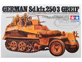 Model Kit German Sd kfz 250 3 Greif Half Tracked Armored Vehicle 1/35 Scale Model Tamiya TAM-35113