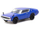 Nissan Skyline 2000GT R KPGC110 RHD Right Hand Drive Blue Metallic J Collection Series 1/64 Diecast Model Tarmac Works 2000GT-R KPGC110 Nissan Skyline 2000GT R KPGC110 RHD Right Hand Drive Blue Metallic J Collection Series 1/64 Diecast Model Tarmac Works 2000GT-R KPGC110