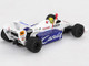 Toleman TG184 #19 Ayrton Senna 2nd Place Formula One F1 Monaco GP 1984 with Driver Figure Limited Edition 1/64 Diecast Model Car Mini GT MGT01118