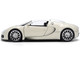 2011 Bugatti Veyron White and Tan Furious 7 2015 Movie 25 Years of Fast & Furious Series 1/24 Diecast Model Car Jada 36476-25TH