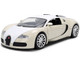 2011 Bugatti Veyron White and Tan Furious 7 2015 Movie 25 Years of Fast & Furious Series 1/24 Diecast Model Car Jada 36476-25TH