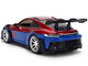 Porsche 911 GT3 RS 992 Red and Blue with Graphics and Spider Man Diecast Figure Marvel Spider Man Hollywood Rides Series 1/24 Diecast Model Car Jada 37442 Porsche 911 GT3 RS 992 Red and Blue with Graphics and Spider Man Diecast Figure Marvel Spider Man Hollywood Rides Series 1/24 Diecast Model Car Jada 37442