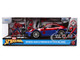 Porsche 911 GT3 RS 992 Red and Blue with Graphics and Spider Man Diecast Figure Marvel Spider Man Hollywood Rides Series 1/24 Diecast Model Car Jada 37442 Porsche 911 GT3 RS 992 Red and Blue with Graphics and Spider Man Diecast Figure Marvel Spider Man Hollywood Rides Series 1/24 Diecast Model Car Jada 37442
