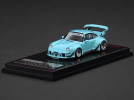 RWB 993 Lomianki Blue Green 1/64 Diecast Model Car Ignition Model IG3872