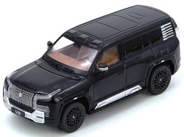 Yangwang U8 Black 1/64 Diecast Model Car Inno Models IN64-YWU8-BLACK