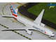 Boeing 777 200ER Commercial Aircraft American Airlines N788AN Silver with Striped Tail Gemini 200 Series 1/200 Diecast Model Airplane GeminiJets G2AAL1414 Boeing 777 200ER Commercial Aircraft American Airlines N788AN Silver with Striped Tail Gemini 200 Series 1/200 Diecast Model Airplane GeminiJets G2AAL1414