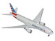 Boeing 777 200ER Commercial Aircraft American Airlines N788AN Silver with Striped Tail Gemini 200 Series 1/200 Diecast Model Airplane GeminiJets G2AAL1414