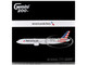 Boeing 777 200ER Commercial Aircraft American Airlines N788AN Silver with Striped Tail Gemini 200 Series 1/200 Diecast Model Airplane GeminiJets G2AAL1414