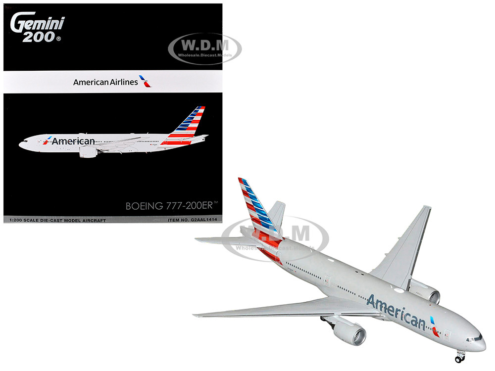 Gemini 1/200 777-200ER アメリカン航空 Boeing 777-200ER Commercial Aircraft 