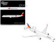 Airbus A350 1000 Commercial Aircraft Philippine Airlines RP C3510 White with Tail Graphics Gemini 200 Series 1/200 Diecast Model Airplane GeminiJets G2PAL1498