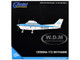 Cessna 172 Skyhawk Aircraft KLM Aeroclub PH WVO Light Blue and White Gemini General Aviation Series 1/72 Diecast Model Airplane GeminiJets GGCES019 Cessna 172 Skyhawk Aircraft KLM Aeroclub PH WVO Light Blue and White Gemini General Aviation Series 1/72 Diecast Model Airplane GeminiJets GGCES019