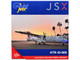 ATR 42 600 Commercial Aircraft JSX N400JX White with Red Stripes 1/400 Diecast Model Airplane GeminiJets GJJSX2404 ATR 42 600 Commercial Aircraft JSX N400JX White with Red Stripes 1/400 Diecast Model Airplane GeminiJets GJJSX2404