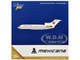 Boeing 727 100 Commercial Aircraft Mexicana de Aviacion XA SEJ White with Gold Stripes 1/400 Diecast Model Airplane GeminiJets GJMXA2351