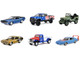 Anniversary Collection Series 18 Set of 6 pieces America 250 Edition 1/64 Diecast Model Cars Greenlight 28180SET