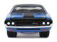 1970 Dodge Challenger Blue with Black Top America 250 Edition Anniversary Collection Series 18 1/64 Diecast Model Car Greenlight 28180A 1970 Dodge Challenger Blue with Black Top America 250 Edition Anniversary Collection Series 18 1/64 Diecast Model Car Greenlight 28180A
