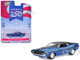 1970 Dodge Challenger Blue with Black Top America 250 Edition Anniversary Collection Series 18 1/64 Diecast Model Car Greenlight 28180A 1970 Dodge Challenger Blue with Black Top America 250 Edition Anniversary Collection Series 18 1/64 Diecast Model Car Greenlight 28180A