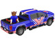 2022 GMC Sierra 3500 HD Pickup Truck Blue with American Soccer Graphics with Bison Figure International Soccer Celebration 26 Series 1/64 Diecast Model Car Greenlight GL30588 2022 GMC Sierra 3500 HD Pickup Truck Blue with American Soccer Graphics with Bison Figure International Soccer Celebration 26 Series 1/64 Diecast Model Car Greenlight GL30588