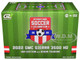 2022 GMC Sierra 3500 HD Pickup Truck Blue with American Soccer Graphics with Bison Figure International Soccer Celebration 26 Series 1/64 Diecast Model Car Greenlight GL30588 2022 GMC Sierra 3500 HD Pickup Truck Blue with American Soccer Graphics with Bison Figure International Soccer Celebration 26 Series 1/64 Diecast Model Car Greenlight GL30588