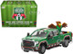 2022 GMC Sierra 3500 HD Pickup Truck Green with Mexican Soccer Graphics with Eagle Figure International Soccer Celebration 26 Series 1/64 Diecast Model Car Greenlight GL30589 2022 GMC Sierra 3500 HD Pickup Truck Green with Mexican Soccer Graphics with Eagle Figure International Soccer Celebration 26 Series 1/64 Diecast Model Car Greenlight GL30589