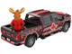 2022 GMC Sierra 3500 HD Pickup Truck Dark Red with Canadian Soccer Graphics with Moose Figure International Soccer Celebration 26 Series 1/64 Diecast Model Car Greenlight GL30590 2022 GMC Sierra 3500 HD Pickup Truck Dark Red with Canadian Soccer Graphics with Moose Figure International Soccer Celebration 26 Series 1/64 Diecast Model Car Greenlight GL30590