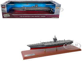 USS Enterprise CVN 65 Enterprise Class Aircraft Carrier United States Navy Full Hull Edition Series 1/700 Diecast Model Forces of Valor FOV-861007A