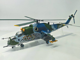 Mil Mi 35 Mi 24V Hind Helicopter 3361 221 Squadron 22 Wing NATO Tiger Meet Cambrai France 2011 Czech Air Force 1/48 Diecast Model Bless Wing BW-ZJ07-03