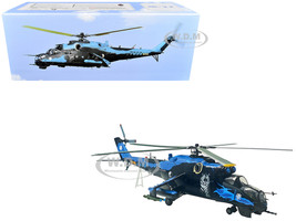 Mil Mi 24V Hind E Helicopter 7353 231 Squadron 23 Wing NATO Tiger Meet Turkey 2005 Czech Air Force 1/48 Diecast Model Bless Wing BW-ZJ07-04